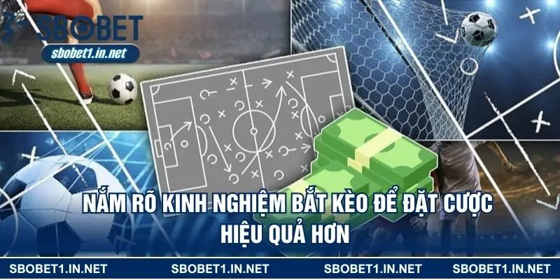 Nắm rõ kinh nghiệm bắt kèo để đặt cược hiệu quả hơn