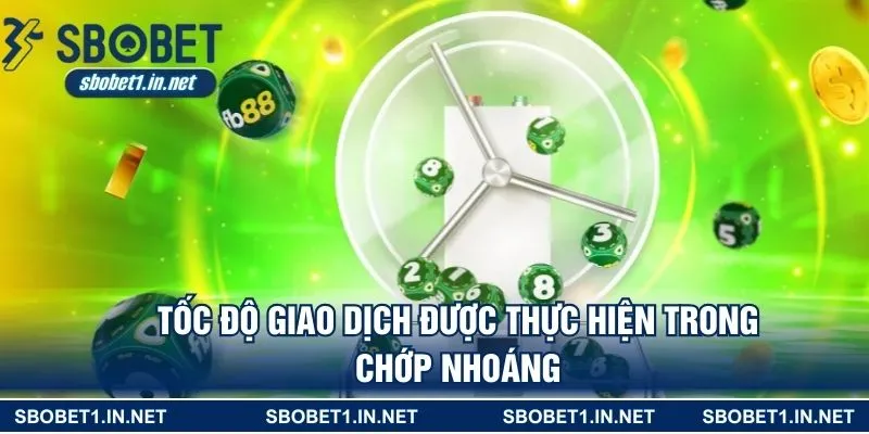 Tốc độ giao dịch được thực hiện trong chớp nhoáng